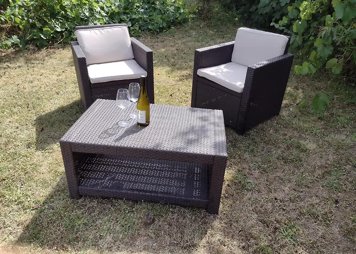 Private-tranquil-peaceful-garden-bbq * Genouille (Vienne)